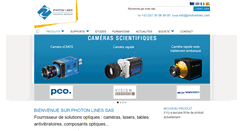 Desktop Screenshot of photonlines.fr